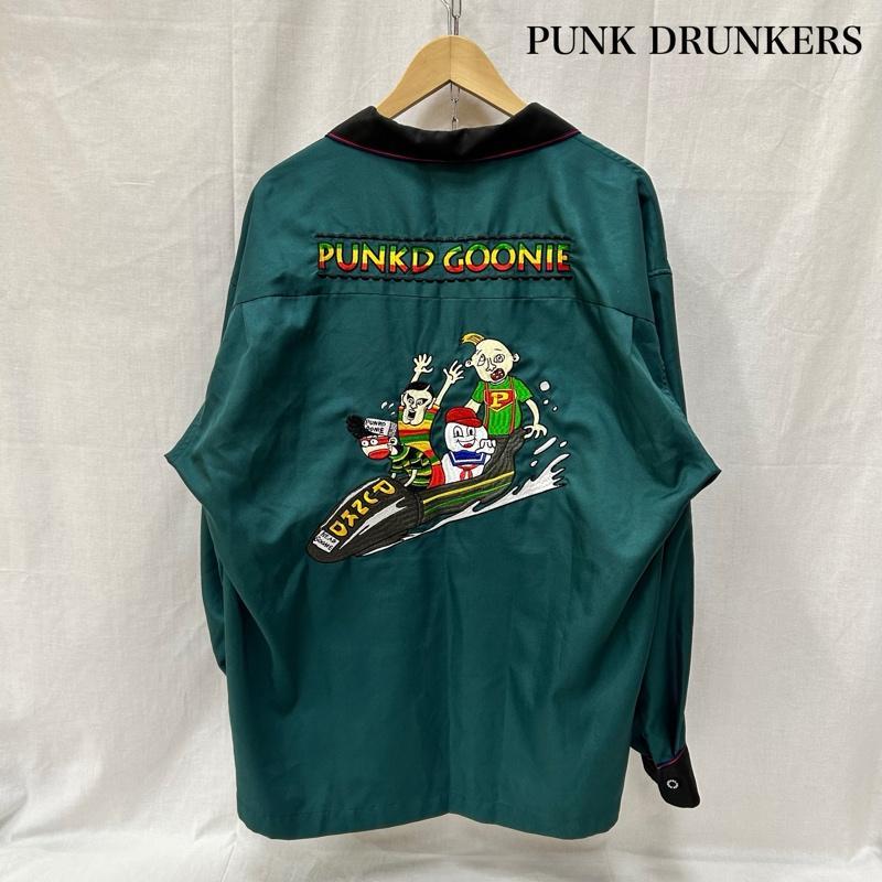 ［PDSxHEADGOONIE］パンクドグーニー長袖ボーリングシャツ パンクドランカーズ PDSxHEADGOONIE パンクドグーニー長袖ボーリング