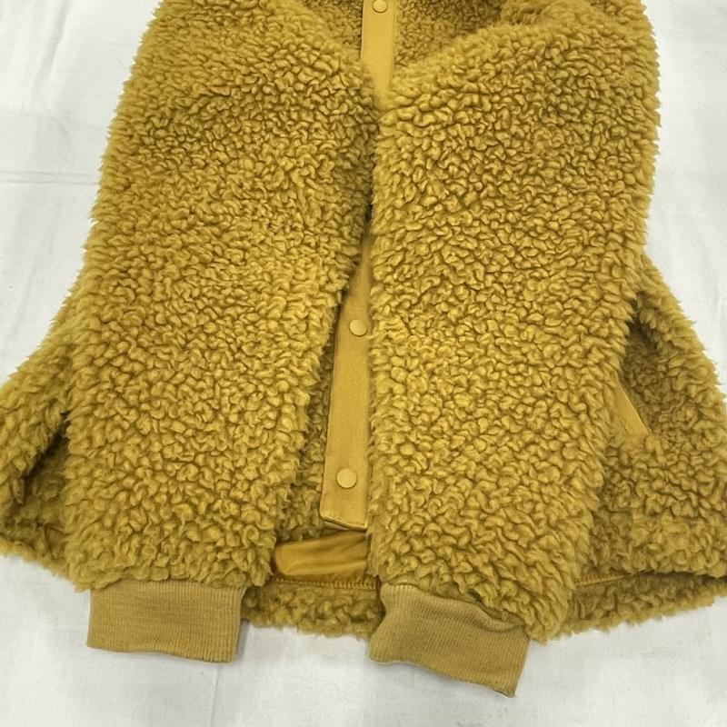 パタゴニア ボア ジャケット ブルゾン マスタード フリース スナップ