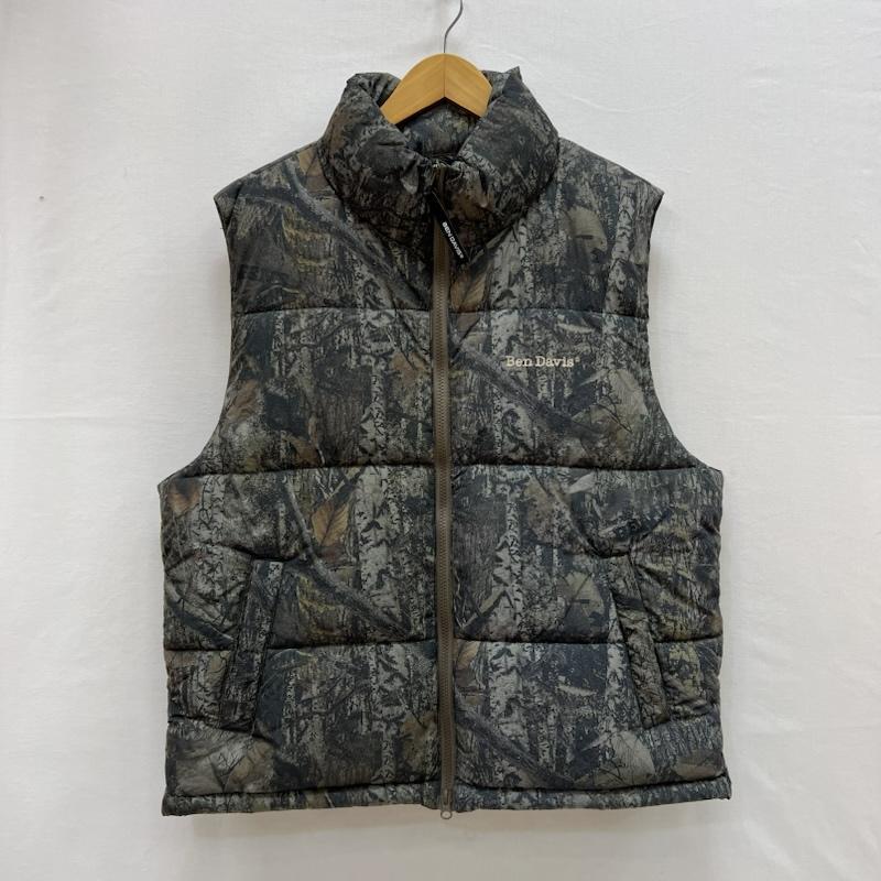 BEN DAVIS（ベンデイビス） BD PUFFER VEST リアルツリー カモ 