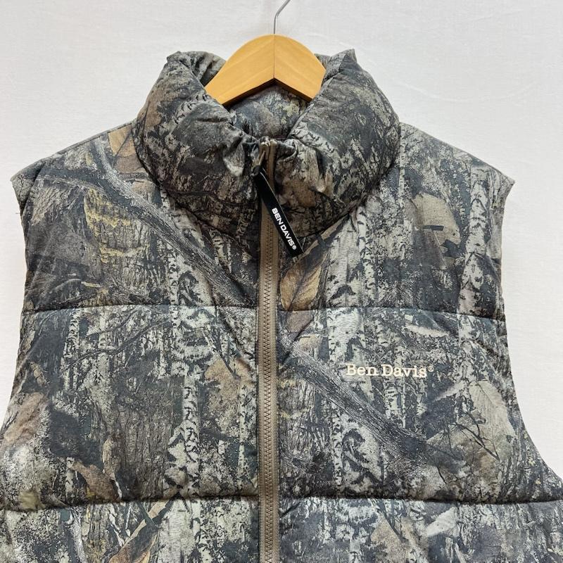 BEN DAVIS（ベンデイビス） BD PUFFER VEST リアルツリー カモ 