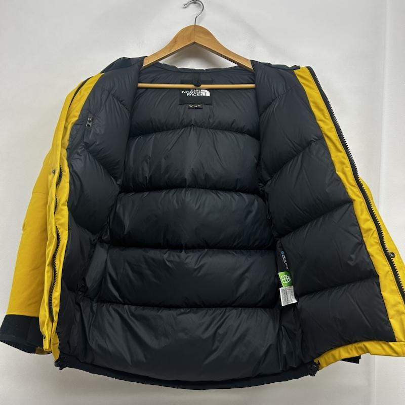 ノースフェイス マウンテン ダウンジャケット 黒x黄 Sサイズ ND91837 ザノースフェイス THE NORTH FACE ノースフェイス ND91837 Mountain