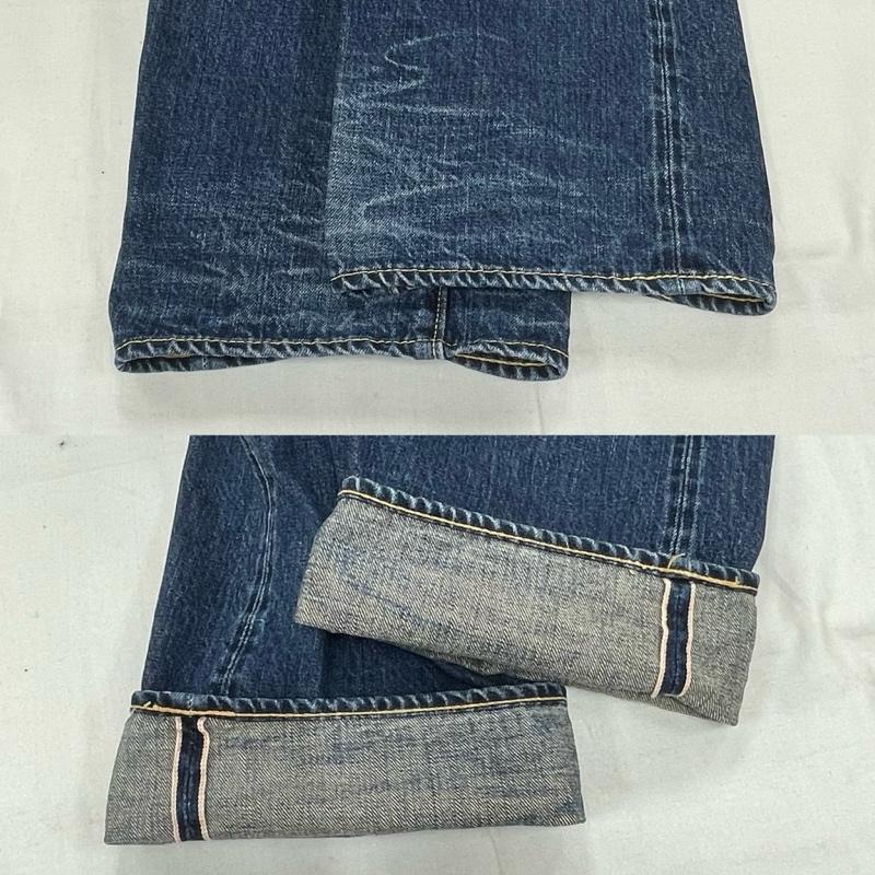 シュガーケーン ローン スター デニム パンツ セルビッチ 赤耳 ボタン