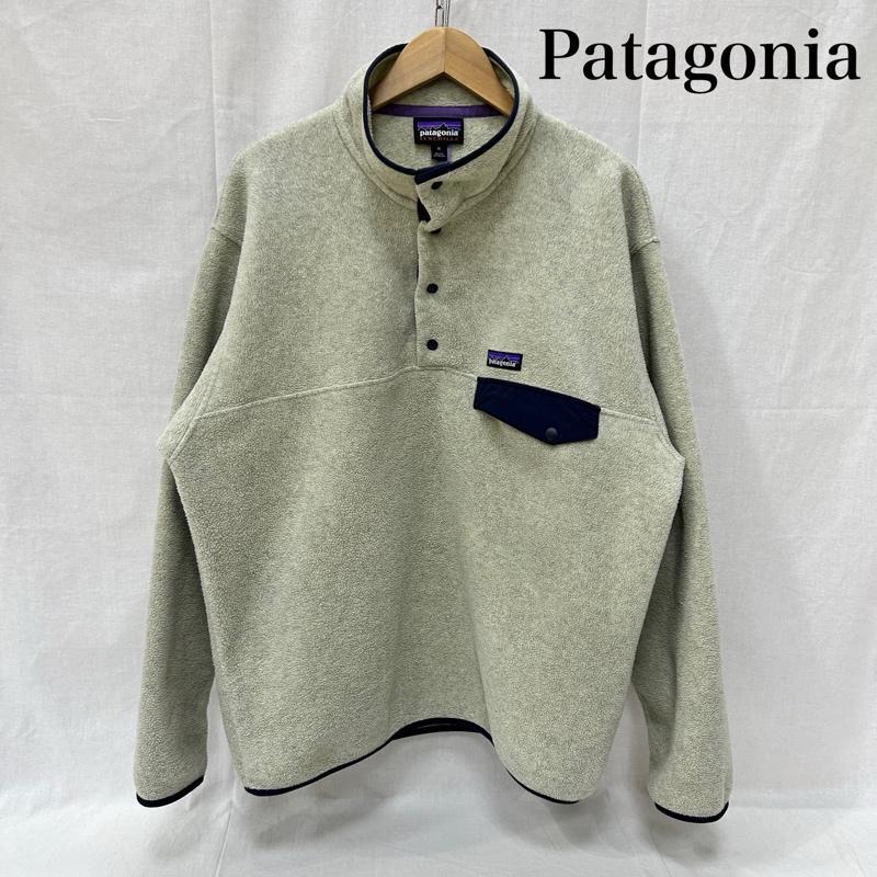 パタゴニア シンチラスナップT プルオーバー フリース グレー M