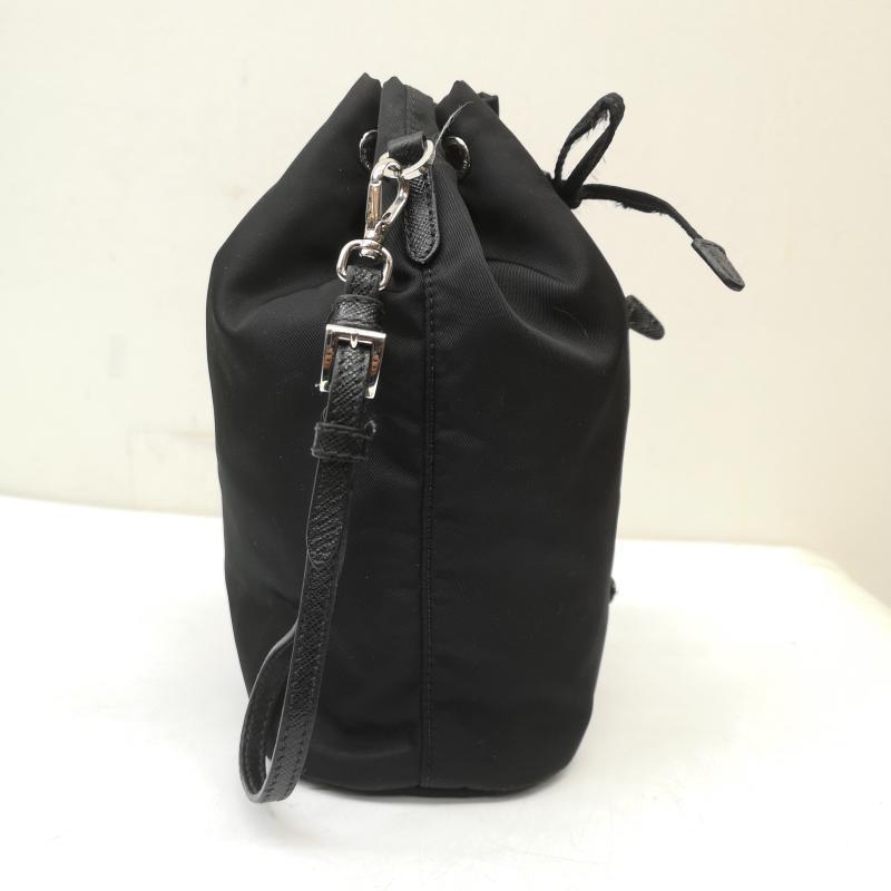プラダ Re-Nylon ポーチ 巾着 トライアングル ロゴ - 50155196