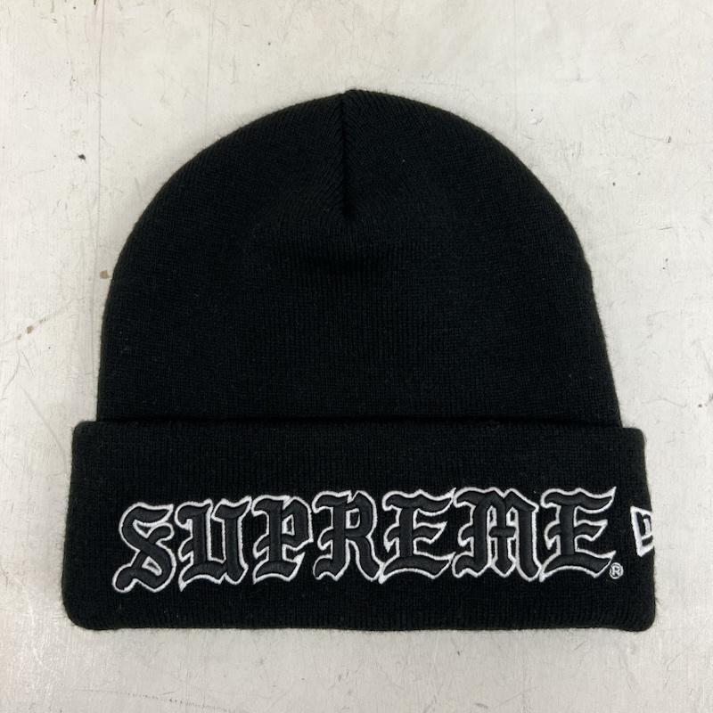 シュプリーム 25FW New Era Old English Beanie オールド