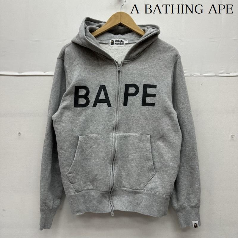A BATHING APE ダブルジップパーカーswag アベイシングエイプ BAPE プリント ダブル ジップ パーカー