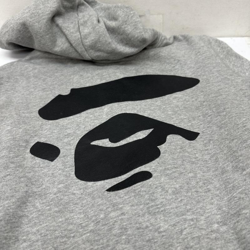 アベイシングエイプ BAPE プリント ダブル ジップ パーカー