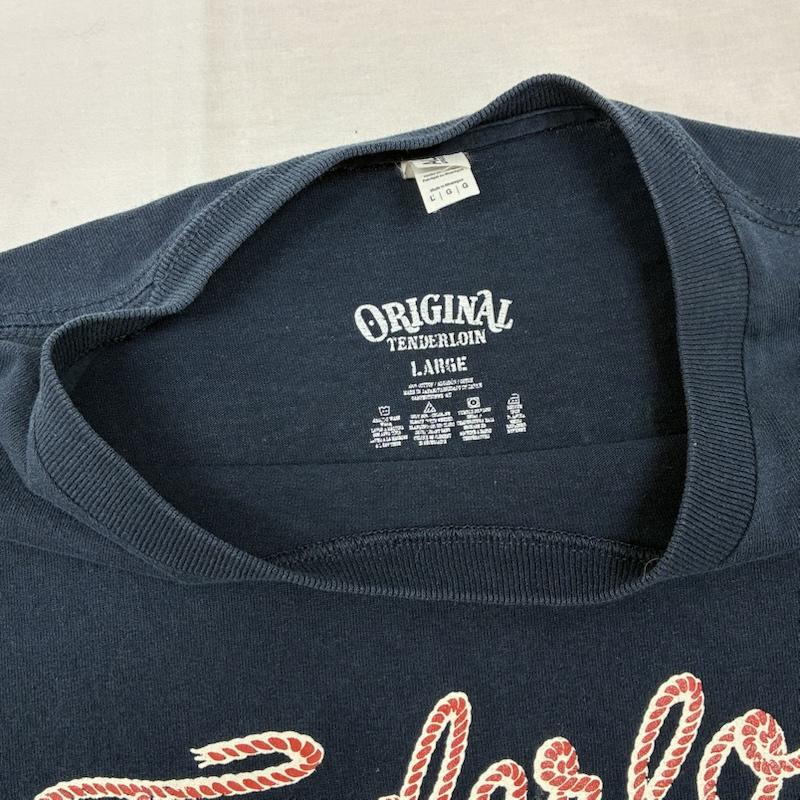 テンダーロイン 21ss TEE RH ロープ グラフィック カウボーイ プリント
