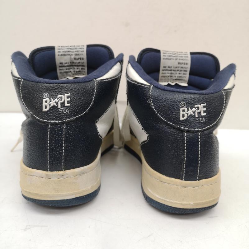 APE ハイカット　スニーカー　サイズ17 A BATHING APE（アベイシングエイプ） BAPESTA FORCE 1 ハイカット