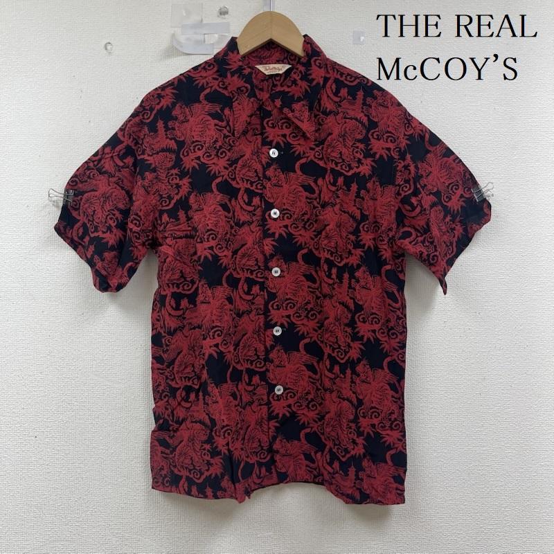 The Real McCoy's サイズL アロハ 開襟 レーヨン メンズ The Real McCoy's サイズL アロハ 開襟 レーヨン