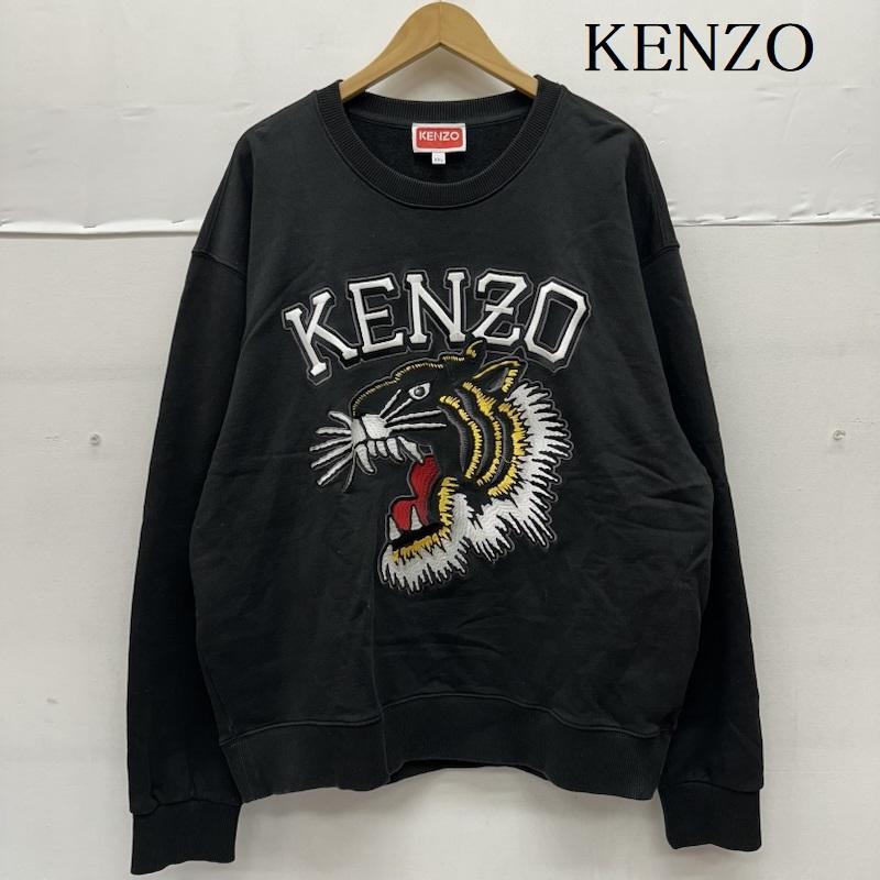 ケンゾー TIGER VARSITY REGULAR SWEATSHI 虎 ロゴ 刺繍 スウェット