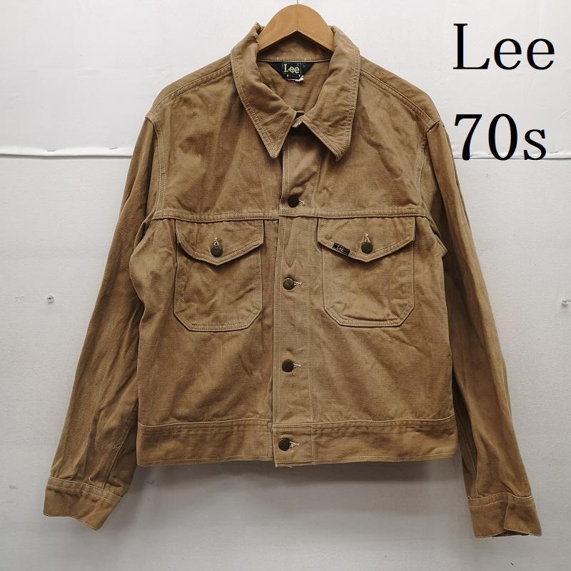 Lee リー　70s ヴィンテージ モールスキン トラッカージャケット Lee（リー） 70s USA製 トラッカー モールスキン ジャケット L