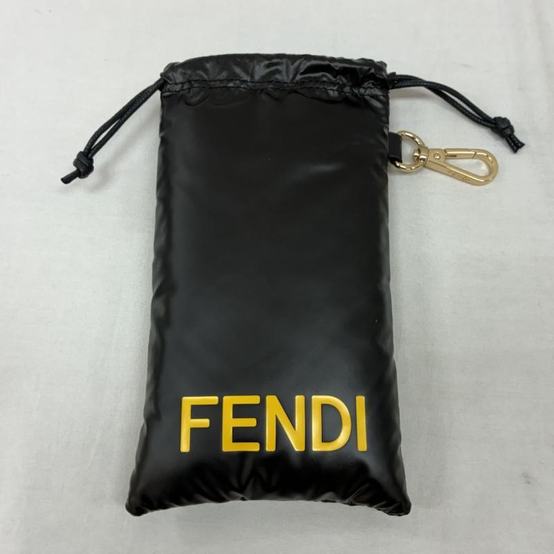 フェンディ FF Squared ブラック キャッツアイ スクエア サングラス