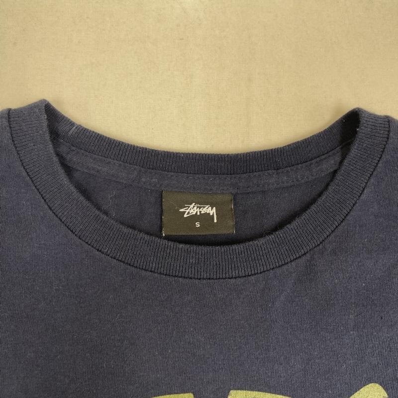 ステューシー 迷彩柄 ロゴ プリント Tシャツ 長袖 S 50156126
