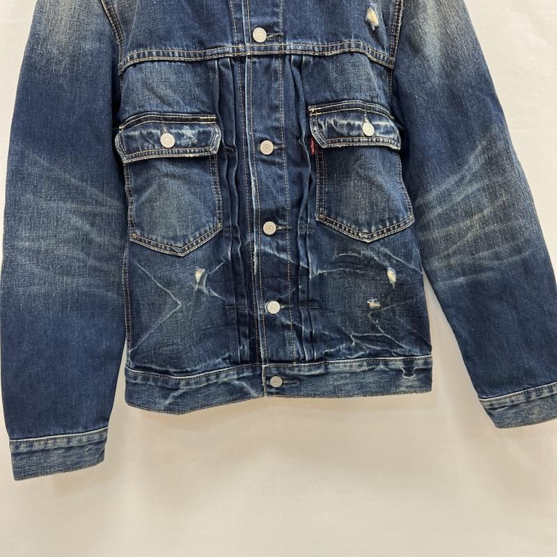 リーバイス ダメージ加工 2nd セカンド タイプ デニムジャケット M