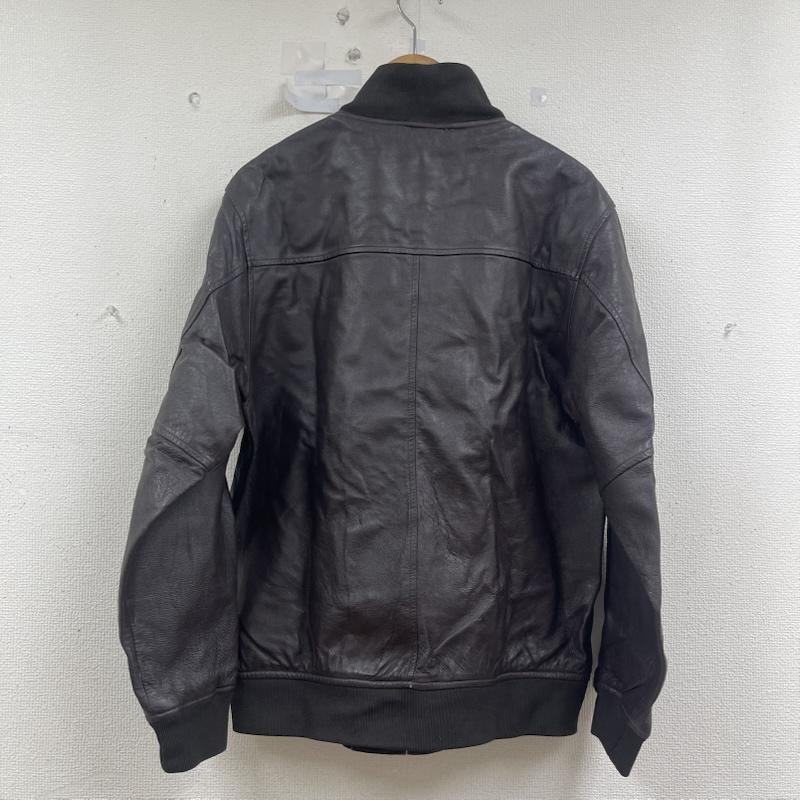 ウールリッチ レザー ジャケット ブルゾン 豚革 ブラウン 2w5-6731 L