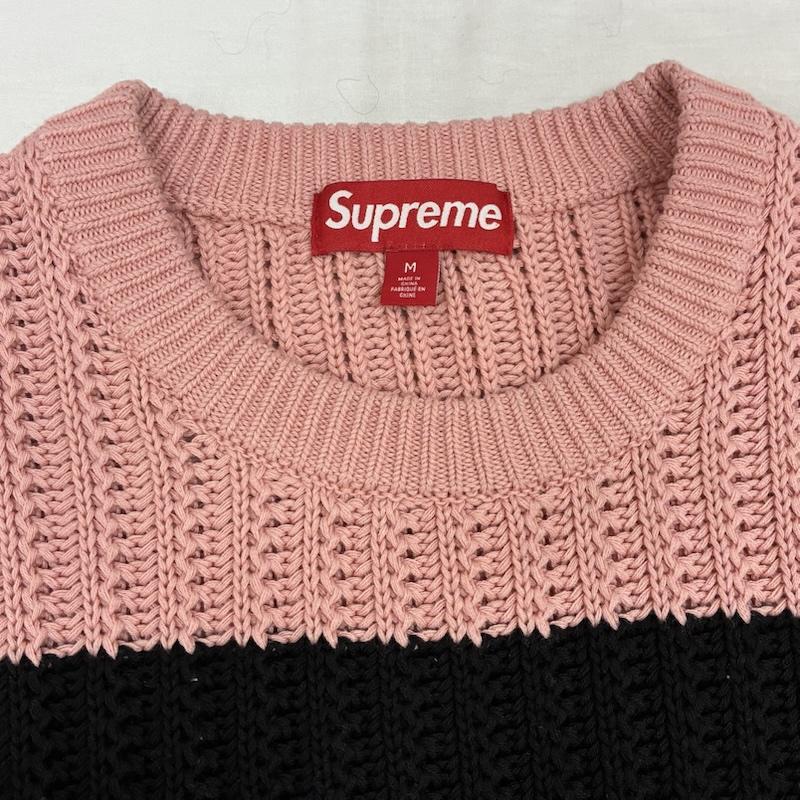 シュプリーム 25ss Loose Gauge Stripe Small Box Sweater ルーズ