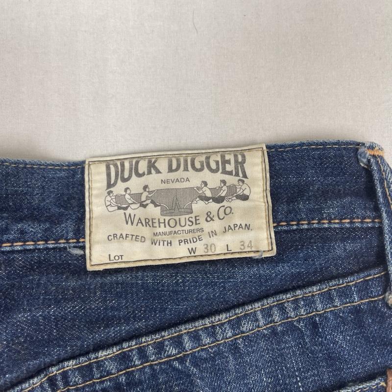 ウエアハウス DUCK DIGGER ストレート ボタンフライ デニム パンツ 30 