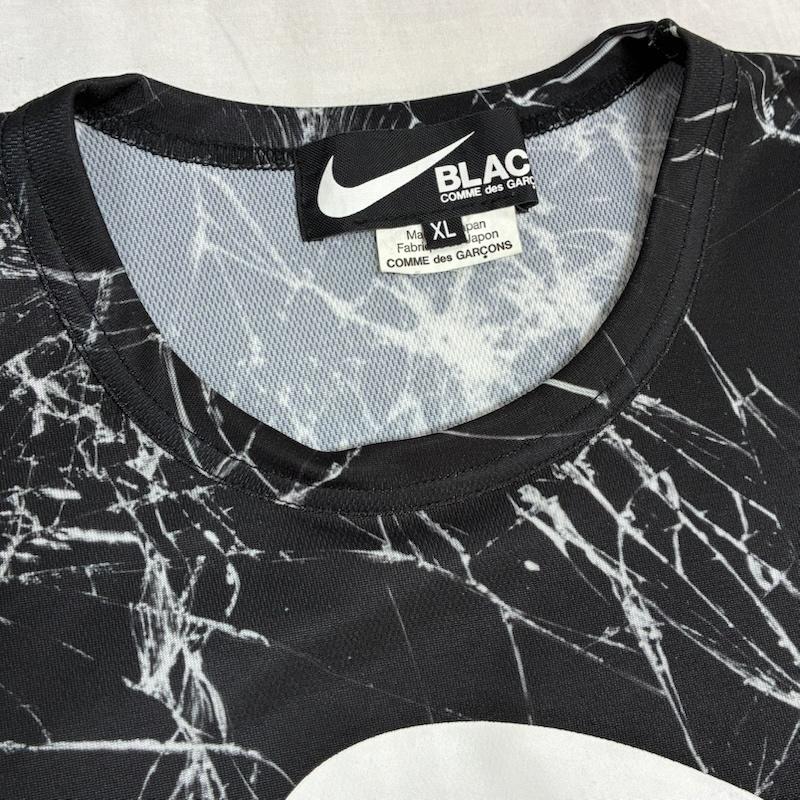 ブラックコムデギャルソン NIKE ナイキ コラボ Tシャツ 1I-T101 XL