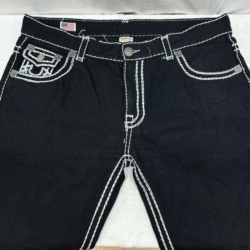 トゥルーレリジョン JOHNNY SUPER T 24-803MYBT USA製 5P デニムパンツ