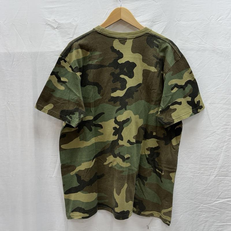 シュプリーム 20AW Tire Tee 迷彩 カモフラ タイヤ プリント クルー