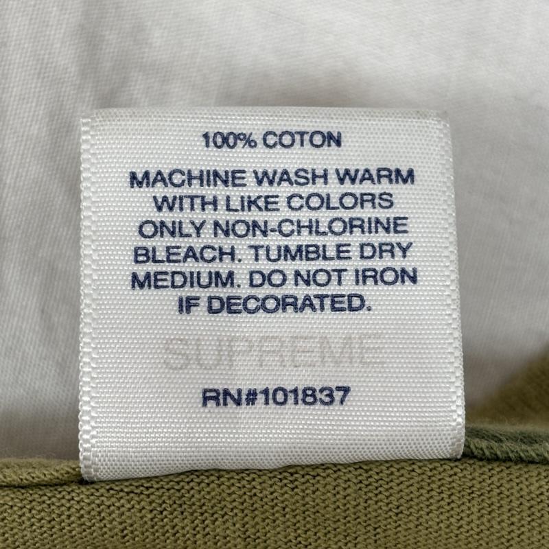 シュプリーム 20AW Tire Tee 迷彩 カモフラ タイヤ プリント クルー