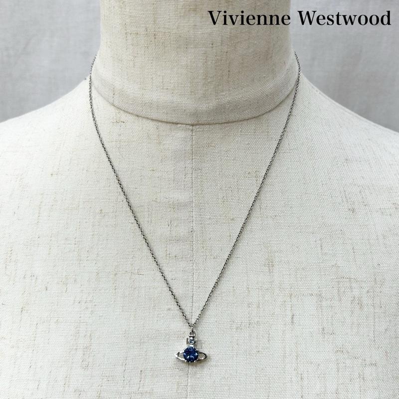 美品シルバー/正規品VivienneWestwood オーブ/レイナネックレス ヴィヴィアンウエストウッド REINAPENDANT レイナペンダント オーブ