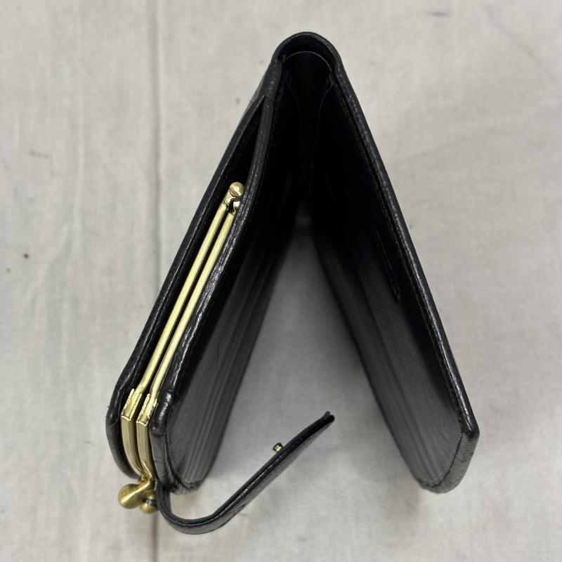 コーチ OLDCOACH オールドコーチ 二つ折り財布 がま口財布 ブラック