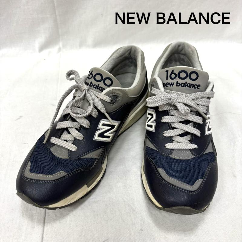ニューバランス 1600 スニーカー Legacy Navy CM1600LV 26.0cm 