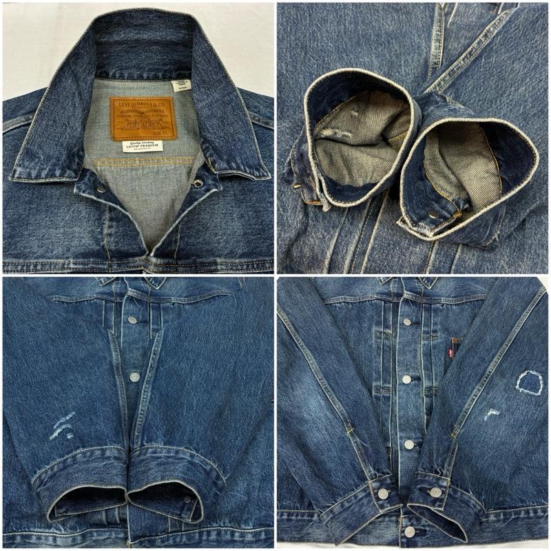 ハ*と様 LEVI'S PREMIUM デニムジャケット M リーバイスプレミアム relume 別注 Type 1st Jacket ファースト タイプ