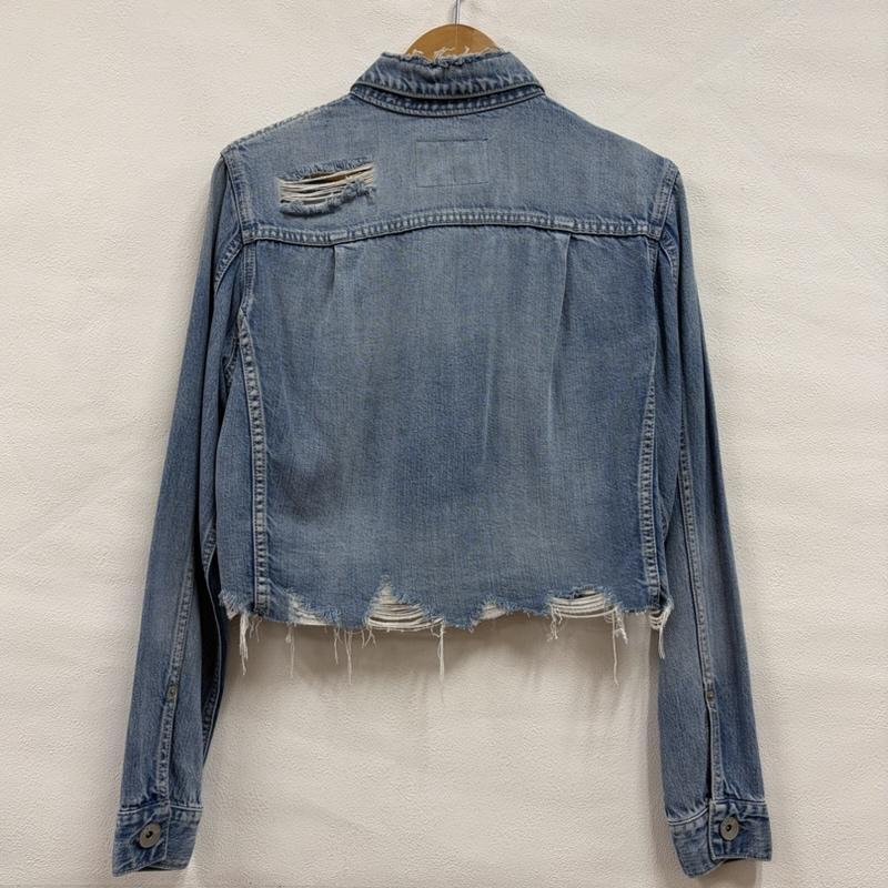 GYDA（ジェイダ） リヨセル ショート HEM ダメージ デニム Gジャン 