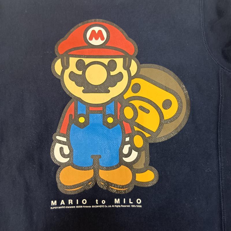 A BATHING APE（アベイシングエイプ） MARIO BABY MILO プリント