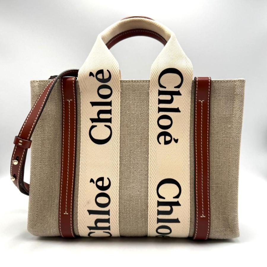 Chloe（クロエ） 美品 Woody ウッディ スモール 2WAYバッグ