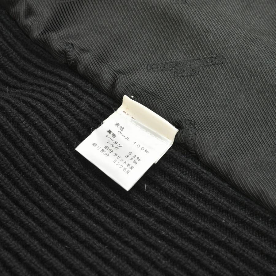 LOUIS VUITTON 827 希少!! ルイヴィトン ラビットファー LVロゴ 