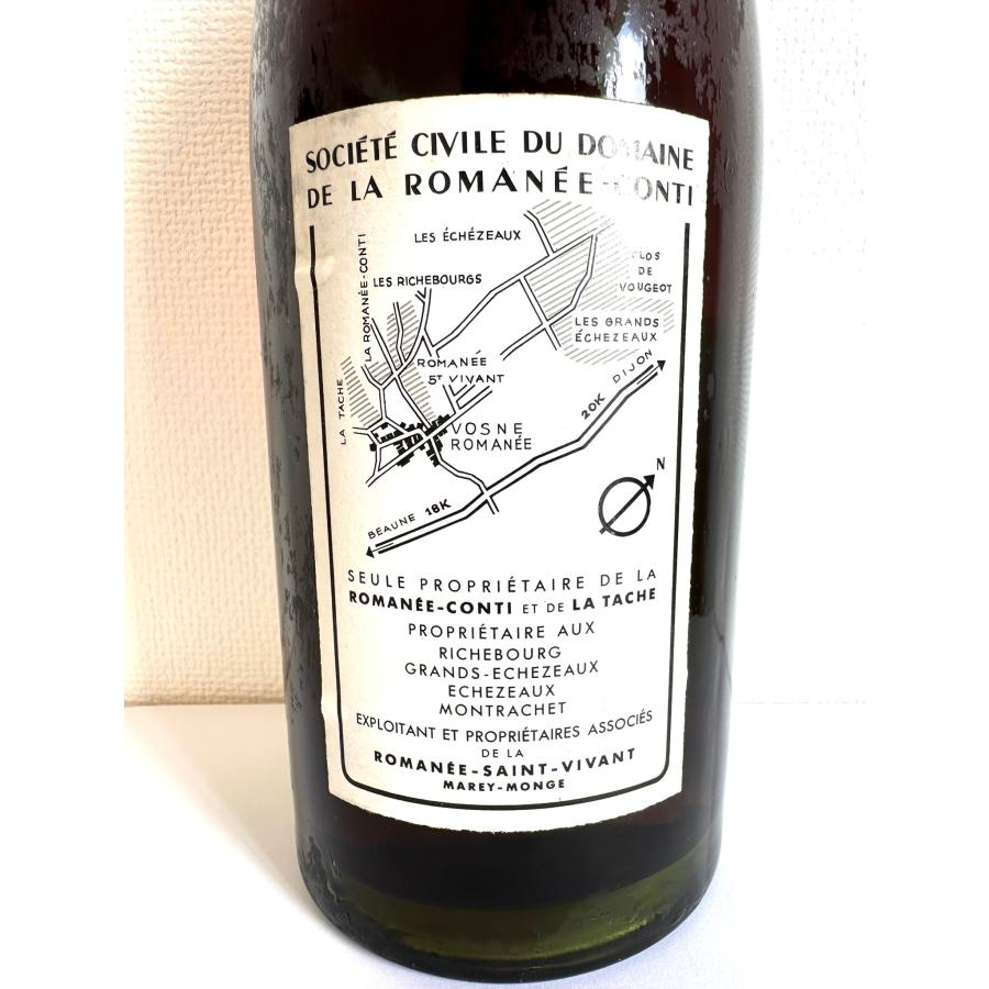 DRC LA TACHE 1972年ドメーヌ・ド・ラ・ロマネ・コンティ750m 1972年