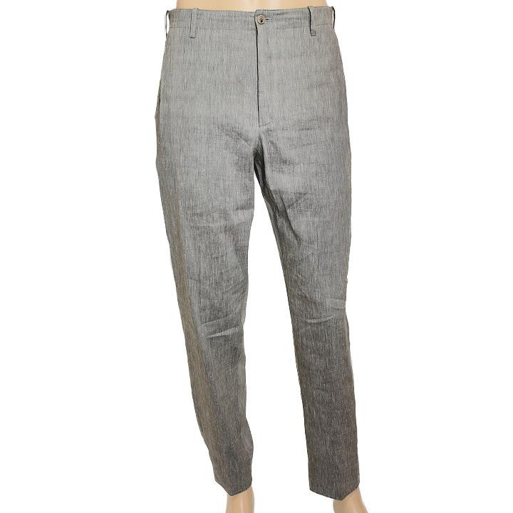 最大77％オフ！ 黒タグGIORGIO ARMANI ウール ×シルク生地 パンツ 国内