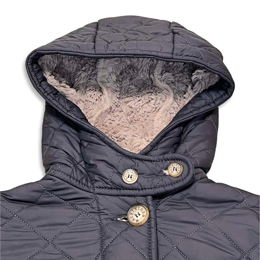 MACKINTOSH マッキントッシュ フーデッド ボア キルティング MACKINTOSH マッキントッシュ フーデッド ボア キルティング