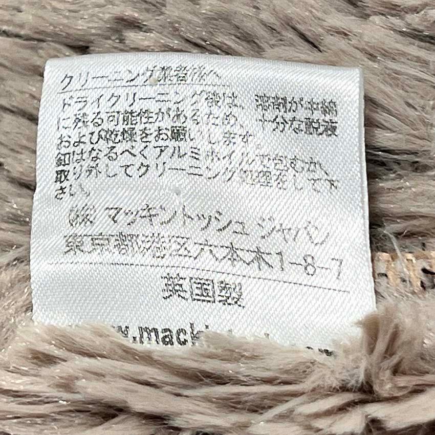 MACKINTOSH マッキントッシュ フーデッド ボア キルティング MACKINTOSH マッキントッシュ フーデッド ボア キルティング