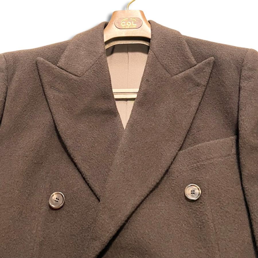 COL コルウ ビスポーク カシミヤ ダブルブレスト ロング丈 COL コルウ ビスポーク カシミヤ ダブルブレスト ロング丈