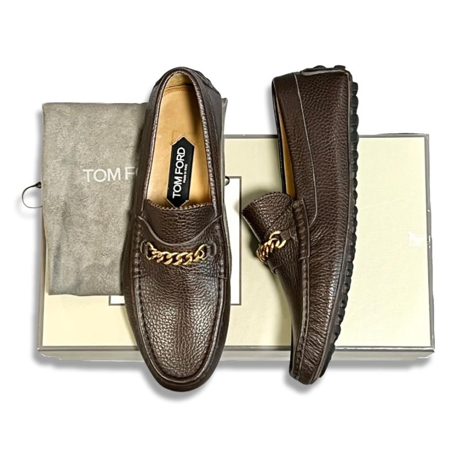 TOM FORD トムフォード スエードローファー革靴レザーベージュ