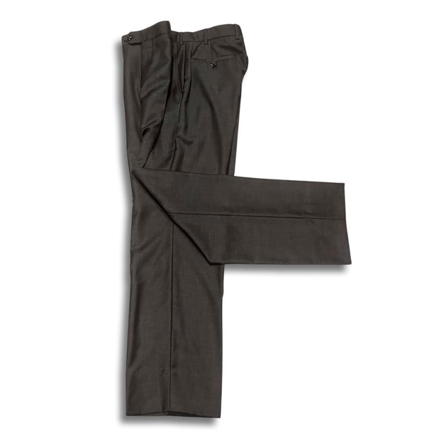 GIORGIO ARMANI ワイドリネンスラックスパンツ グレー/EW355 GIORGIO ARMANI ワイドリネンスラックスパンツ グレー/EW355