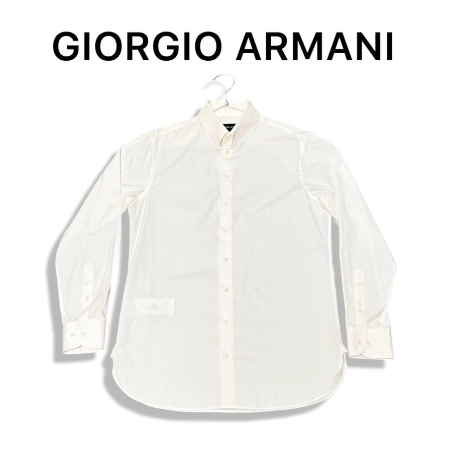 1点限り 送料無料 GIORGIO ARMANI ジョルジオアルマーニ LUXURY 長袖 