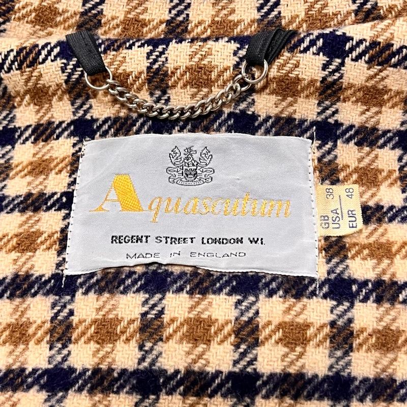 Aquascutum アクアスキュータム ダッフルコート フード付き Aquascutum アクアスキュータム ダッフルコート フード付き