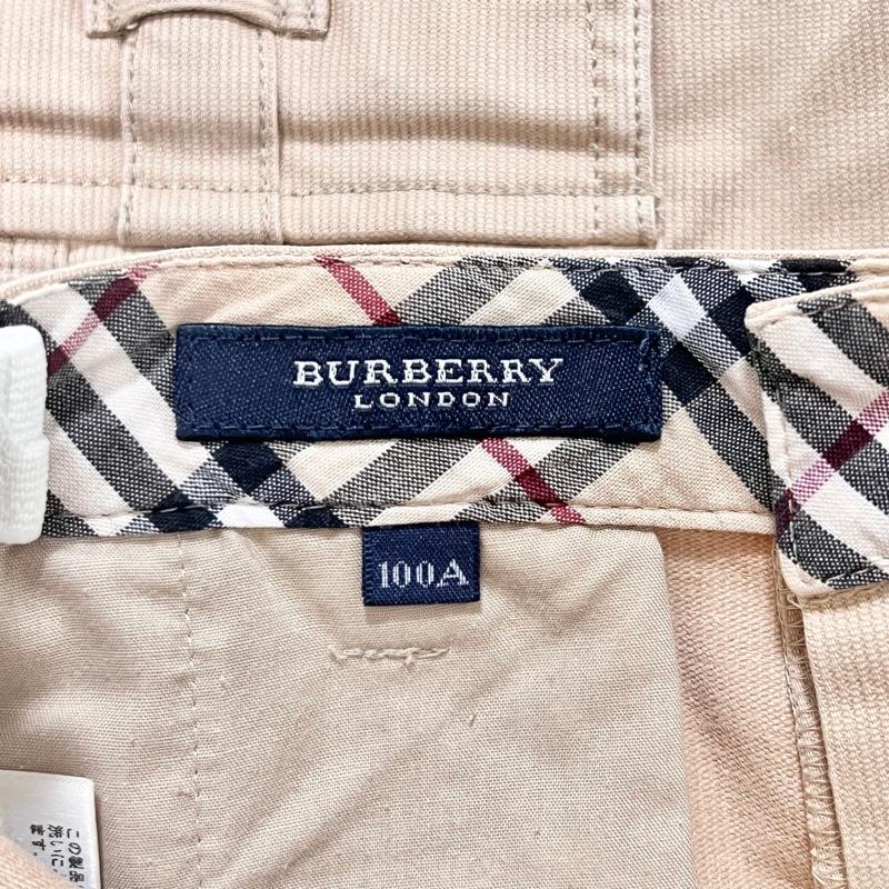 BURBERRY LONDON バーバリー ロンドン コーデュロイ ハーフパンツ ベージュ size 100A キッズ 国内正規｜branheartshop｜08