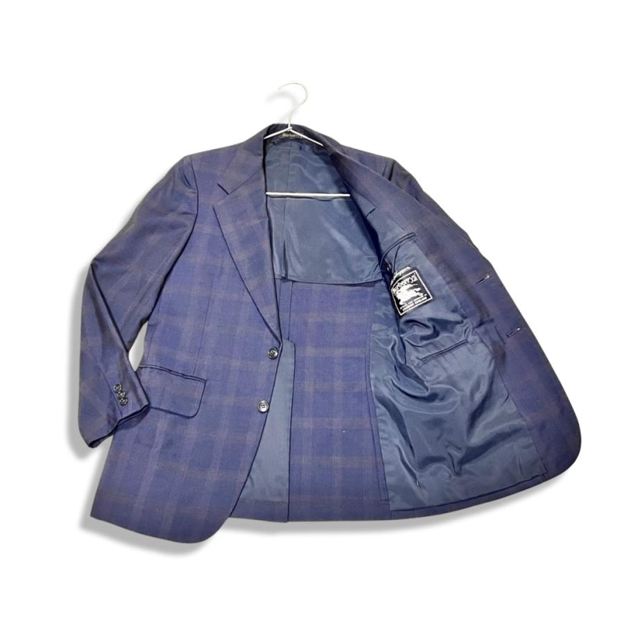 Burberrys バーバリー チェック柄 シングル ジャケット ブレザー 