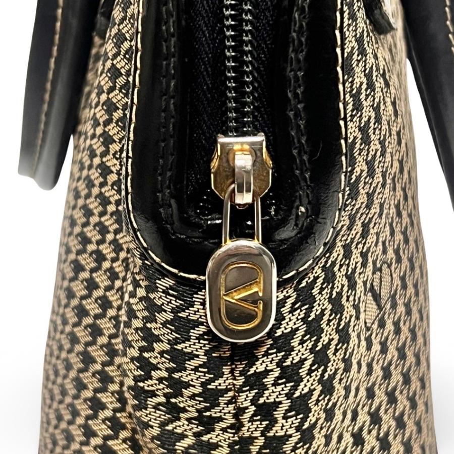 Vivienne Westwood◇ハンドバッグ/--/BLK/千鳥格子 くろ Vivienne Westwood◇ハンドバッグ/--/BLK/千鳥格子 くろ