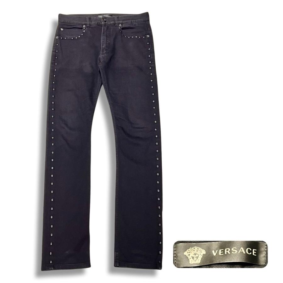 VERSACE ヴェルサーチェ TAYLOR FIT メデューサ スタッズ VERSACE ヴェルサーチェ TAYLOR FIT メデューサ スタッズ