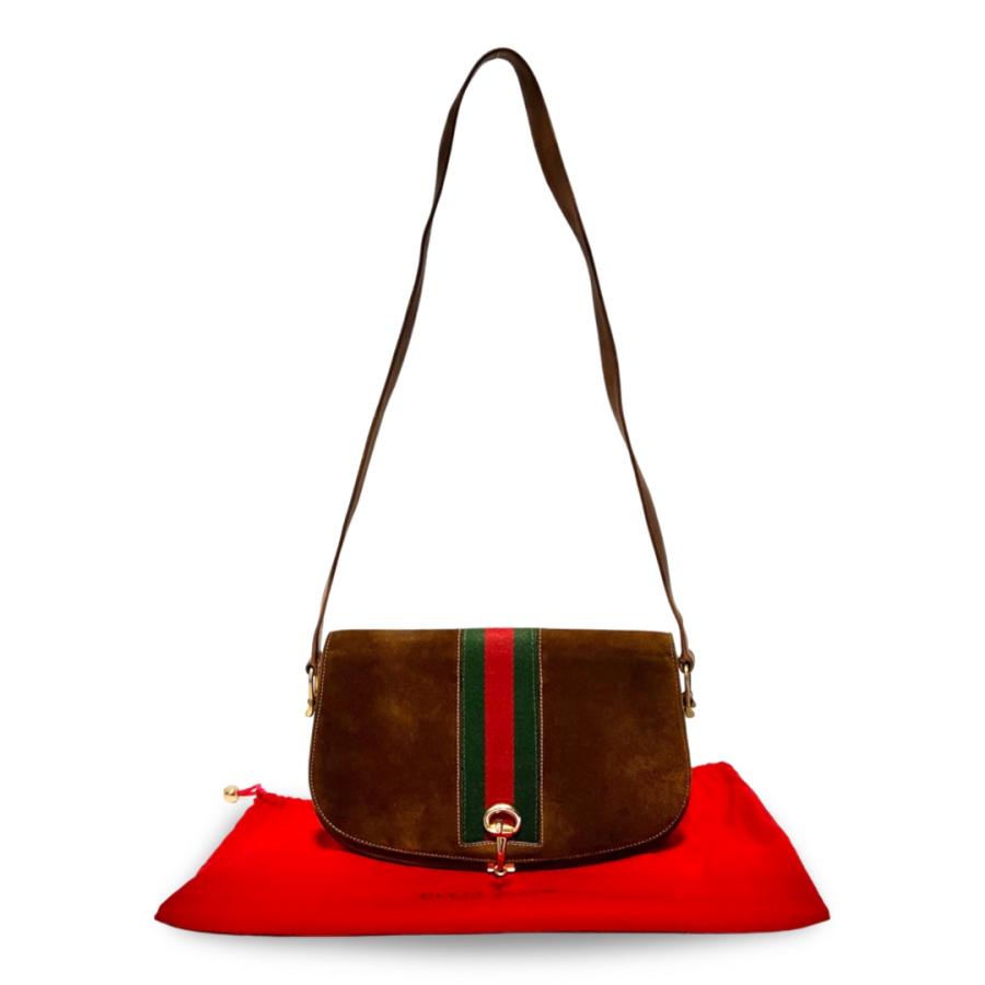 GUCCI オールドグッチ ホーズビット シェリーライン スエード 