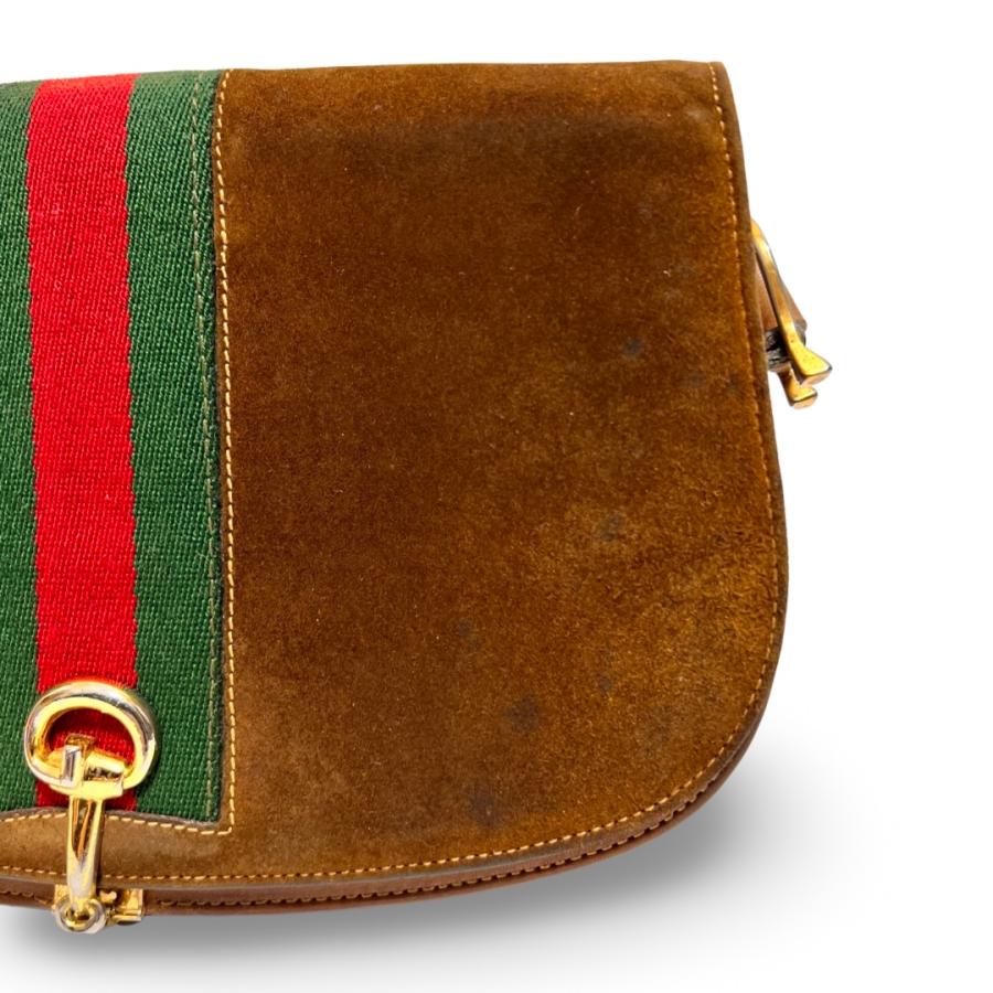 GUCCI オールドグッチ ホーズビット シェリーライン スエード GUCCI オールドグッチ ホーズビット シェリーライン スエード