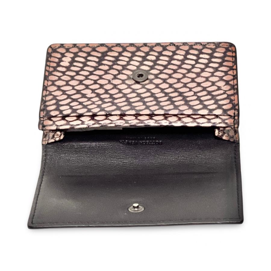 BOTTEGA VENETA ボッテガヴェネタ パイソン カードケース 名刺 BOTTEGA VENETA ボッテガヴェネタ パイソン カードケース 名刺
